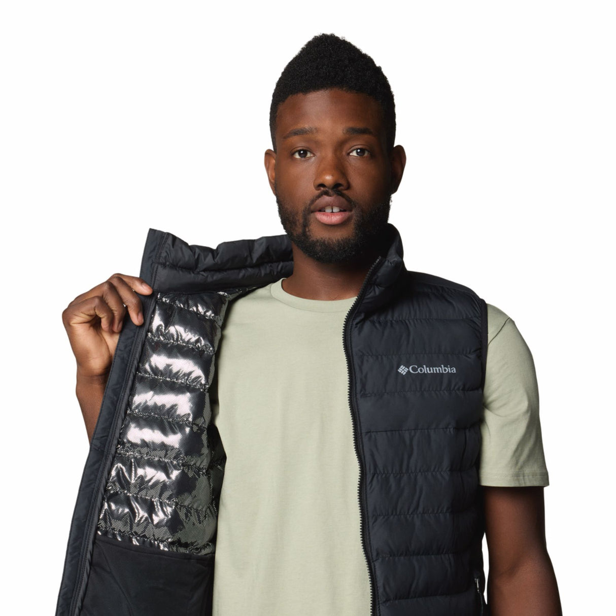 Columbia Men's Powder Lite II Vest Black / Small - 53 Degrees North