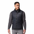 Columbia Men's Powder Pass Hybrid Vest Black / Small-Black / Medium-Black / Large-Black / X-Large-Black / XX-Large - 53 Degrees North 