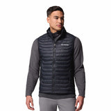 Columbia Men's Powder Pass Hybrid Vest Black / Small-Black / Medium-Black / Large-Black / X-Large-Black / XX-Large - 53 Degrees North 