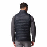 Columbia Men's Powder Pass Hybrid Vest Black / Small-Black / Medium-Black / Large-Black / X-Large-Black / XX-Large - 53 Degrees North 