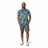 Columbia Men's Rapid Rivers Printed Shirt Collegiate Navy Deserted / Small-Collegiate Navy Deserted / Medium-Collegiate Navy Deserted / Large-Collegiate Navy Deserted / X-Large-Collegiate Navy Deserted / XX-Large - 53 Degrees North 