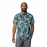 Columbia Men's Rapid Rivers Printed Shirt Collegiate Navy Deserted / Small-Collegiate Navy Deserted / Medium-Collegiate Navy Deserted / Large-Collegiate Navy Deserted / X-Large-Collegiate Navy Deserted / XX-Large - 53 Degrees North 