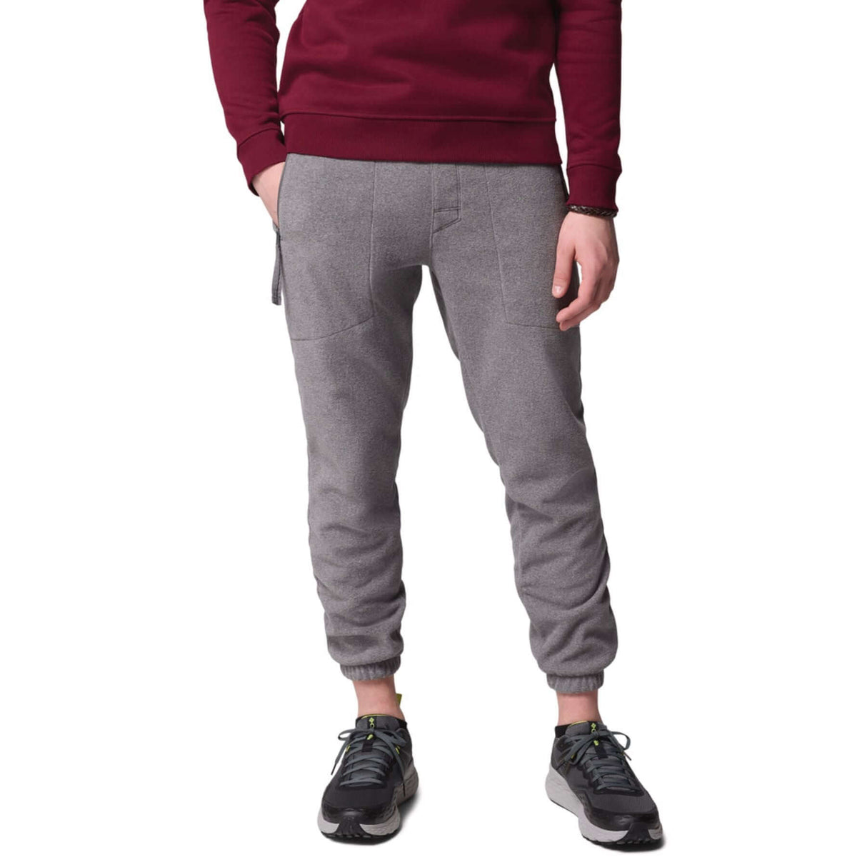 Columbia Men's Sequoia Grove Fleece Trousers City Grey Heather / Small-City Grey Heather / Medium-City Grey Heather / Large-City Grey Heather / X-Large-City Grey Heather / XX-Large - 53 Degrees North 