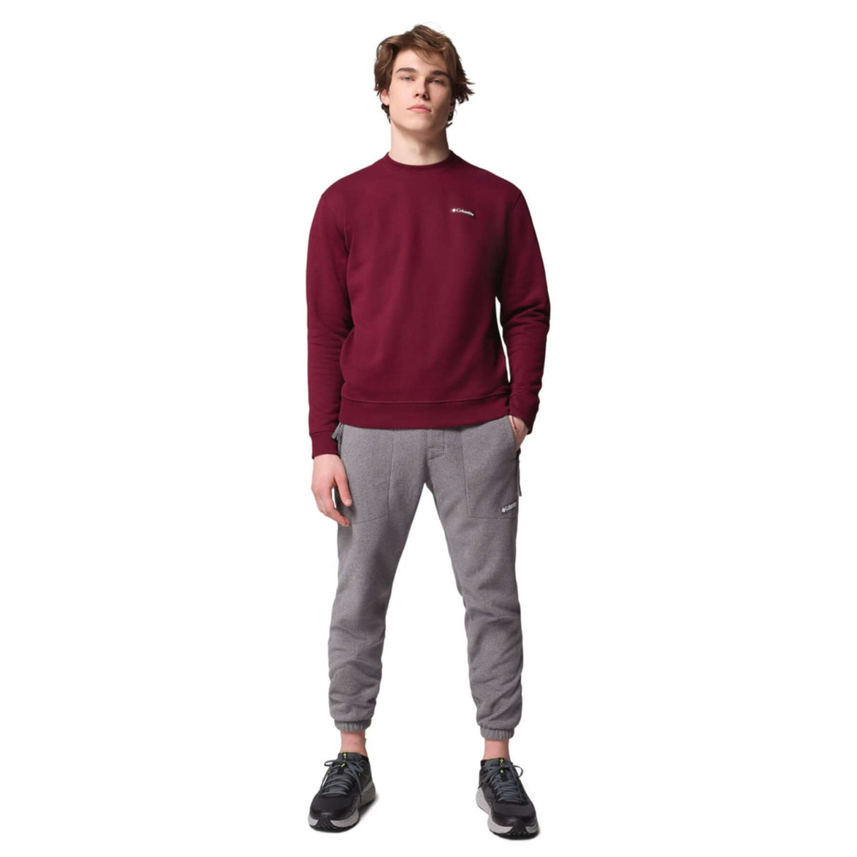 Columbia Men's Sequoia Grove Fleece Trousers City Grey Heather / Small-City Grey Heather / Medium-City Grey Heather / Large-City Grey Heather / X-Large-City Grey Heather / XX-Large - 53 Degrees North 