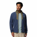 Columbia Men's Sequoia Grove Full Zip Fleece Dark Mountain/Stone Green/Dark Stone / Small-Dark Mountain/Stone Green/Dark Stone / Medium-Dark Mountain/Stone Green/Dark Stone / Large-Dark Mountain/Stone Green/Dark Stone / X-Large-Dark Mountain/Stone Green/Dark Stone / XX-Large - 53 Degrees North 