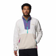 Columbia Men's Sequoia Grove Half Zip Fleece Sea Salt/Stormwatch/Dark Stone/Fuchsia / Small-Sea Salt/Stormwatch/Dark Stone/Fuchsia / Medium-Sea Salt/Stormwatch/Dark Stone/Fuchsia / Large-Sea Salt/Stormwatch/Dark Stone/Fuchsia / X-Large-Sea Salt/Stormwatch/Dark Stone/Fuchsia / XX-Large - 53 Degrees North 