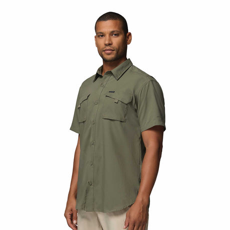 Columbia Men's Silver Ridge Utility Shirt Black / Small-Black / Medium-Black / Large-Black / X-Large-Black / XX-Large - 53 Degrees North 