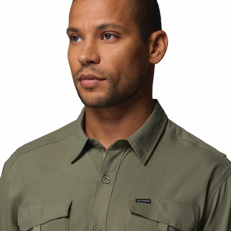 Columbia Men's Silver Ridge Utility Shirt Black / Small-Black / Medium-Black / Large-Black / X-Large-Black / XX-Large - 53 Degrees North 