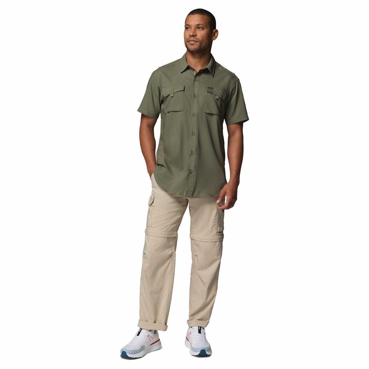 Columbia Men's Silver Ridge Utility Shirt Black / Small-Black / Medium-Black / Large-Black / X-Large-Black / XX-Large - 53 Degrees North 