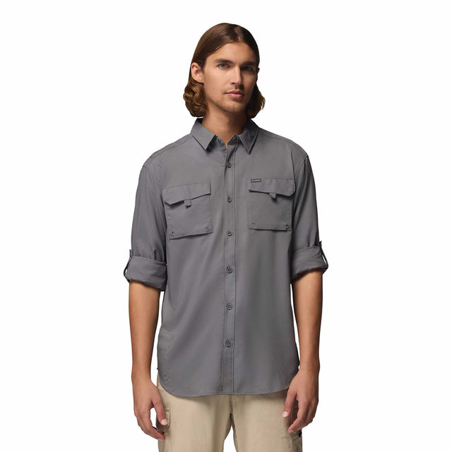 Columbia Men's Silver Ridge Utility Shirt City Grey / Small-City Grey / Medium-City Grey / Large-City Grey / X-Large-City Grey / XX-Large - 53 Degrees North 