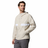 Columbia Men's Spire Valley Hooded Windbreaker Dark Stone/White / Small-Dark Stone/White / Medium-Dark Stone/White / Large-Dark Stone/White / X-Large-Dark Stone/White / XX-Large - 53 Degrees North 