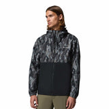 Columbia Men's Spire Valley Novelty Windbreaker Black/Treebark / Small-Black/Treebark / Medium-Black/Treebark / Large-Black/Treebark / X-Large-Black/Treebark / XX-Large - 53 Degrees North 