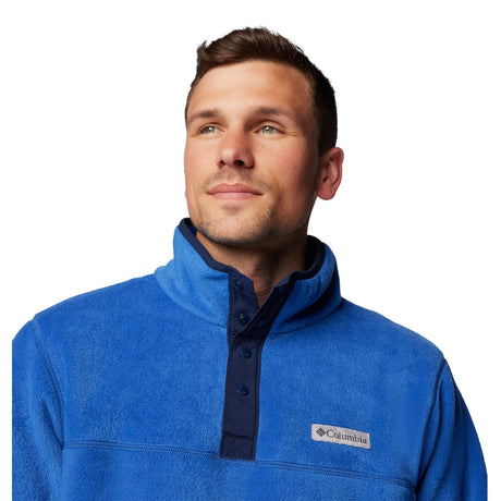 Columbia Men's Steens Mountain Half Snap Fleece Stone Green/Shark / Small-Stone Green/Shark / Medium-Stone Green/Shark / Large-Stone Green/Shark / X-Large-Stone Green/Shark / XX-Large - 53 Degrees North 