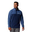Columbia Men's Steens Mountain Half Snap Fleece Collegiate Navy/Dark Mountain / Small-Collegiate Navy/Dark Mountain / Medium-Collegiate Navy/Dark Mountain / Large-Collegiate Navy/Dark Mountain / X-Large-Collegiate Navy/Dark Mountain / XX-Large - 53 Degrees North 