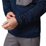 Columbia Men's Tall Heights Hooded Grid Fleece Full Zip Fleece Jacket Black / Small-Black / Medium-Black / Large-Black / X-Large-Black / XX-Large - 53 Degrees North 