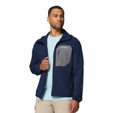 Columbia Men's Tall Heights III Hooded Softshell Jacket Black / Small-Black / Medium-Black / Large-Black / X-Large-Black / XX-Large - 53 Degrees North 