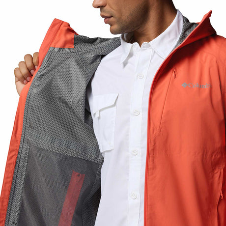 Columbia Men's Trailborne 2.5L Shell Jacket Black / Small - 53 Degrees North