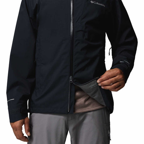 Columbia Men's Trailborne 2.5L Waterproof Shell Jacket Black / Small-Black / Medium-Black / Large-Black / X-Large-Black / XX-Large - 53 Degrees North 