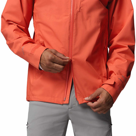 Columbia Men's Trailborne 2.5L Waterproof Shell Jacket Black / Small-Black / Medium-Black / Large-Black / X-Large-Black / XX-Large - 53 Degrees North 