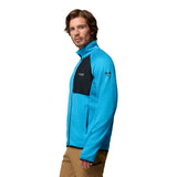 Columbia Men's Triple Canyon Grid Fleece Jacket Compass Blue/Black / Small-Compass Blue/Black / Medium-Compass Blue/Black / Large-Compass Blue/Black / X-Large-Compass Blue/Black / XX-Large - 53 Degrees North 