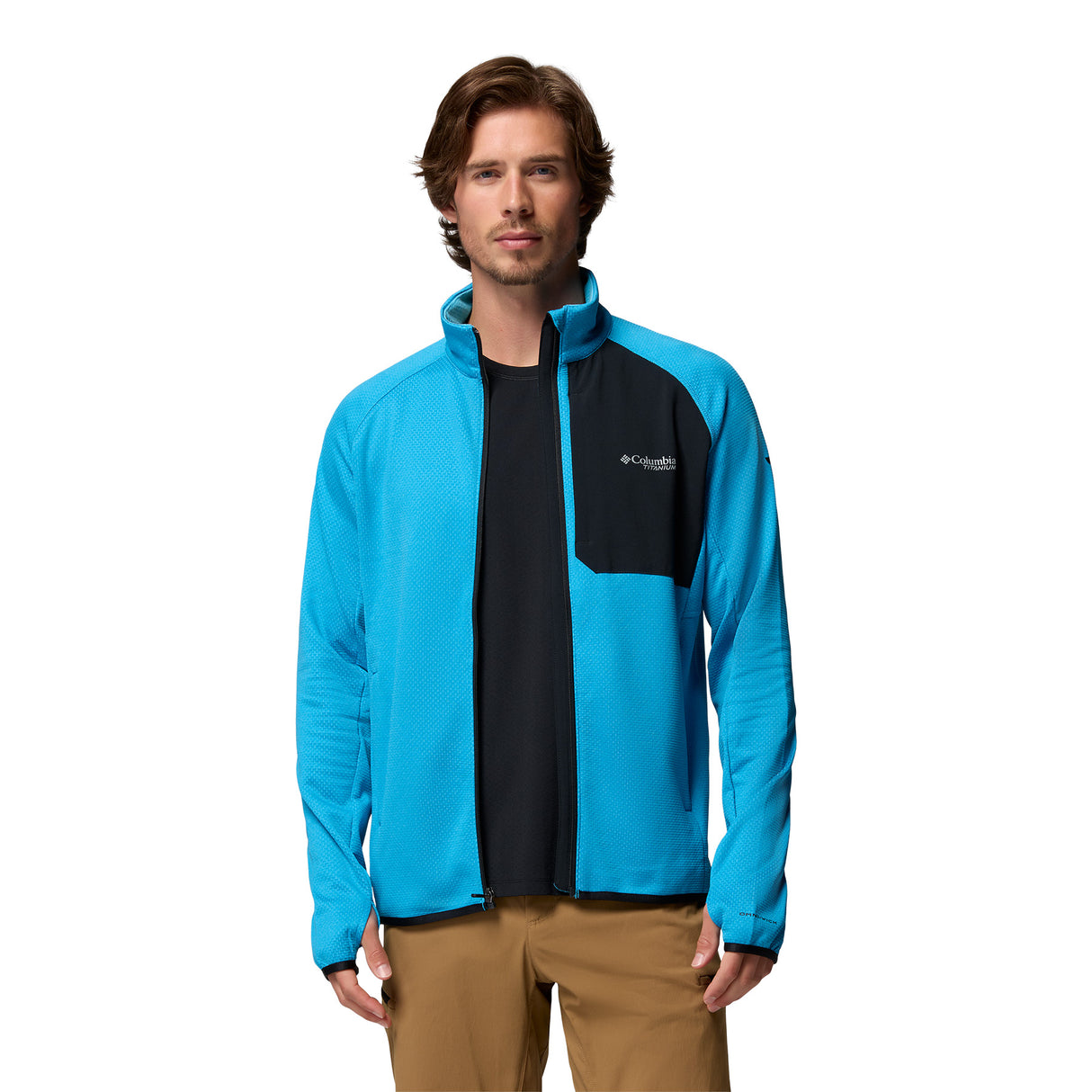 Columbia Men's Triple Canyon Grid Fleece Jacket Compass Blue/Black / Small-Compass Blue/Black / Medium-Compass Blue/Black / Large-Compass Blue/Black / X-Large-Compass Blue/Black / XX-Large - 53 Degrees North 