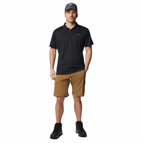 Columbia Men's Utilizer Polo Shirt Black / Small-Black / Medium-Black / Large-Black / X-Large-Black / XX-Large - 53 Degrees North 