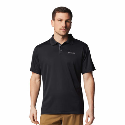 Columbia Men's Utilizer Polo Shirt Black / Small-Black / Medium-Black / Large-Black / X-Large-Black / XX-Large - 53 Degrees North 