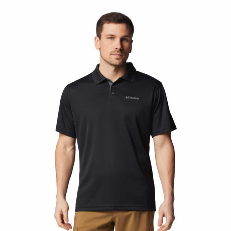 Columbia Men's Utilizer Polo Shirt Black / Small-Black / Medium-Black / Large-Black / X-Large-Black / XX-Large - 53 Degrees North 