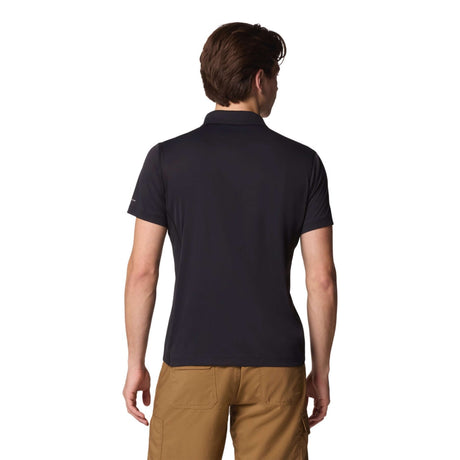 Columbia Men's Zero Rules Light Polo Black / Small - 53 Degrees North