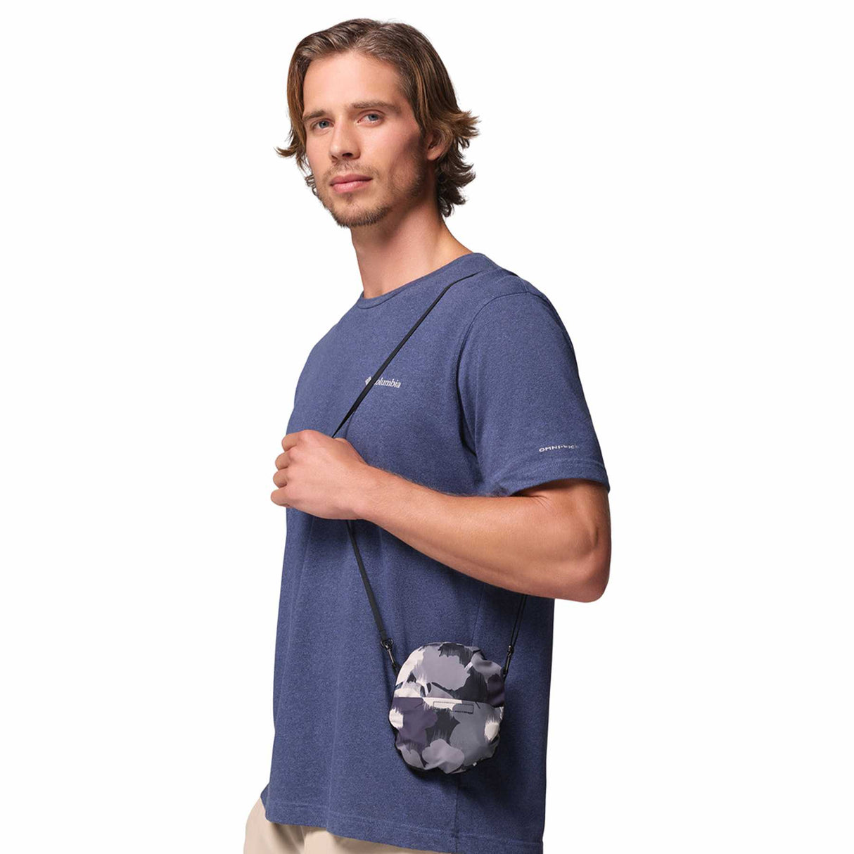 Columbia Packable Bucket Hat Black/Ikatbloom / Small/Medium-Black/Ikatbloom / Large/X-Large - 53 Degrees North 