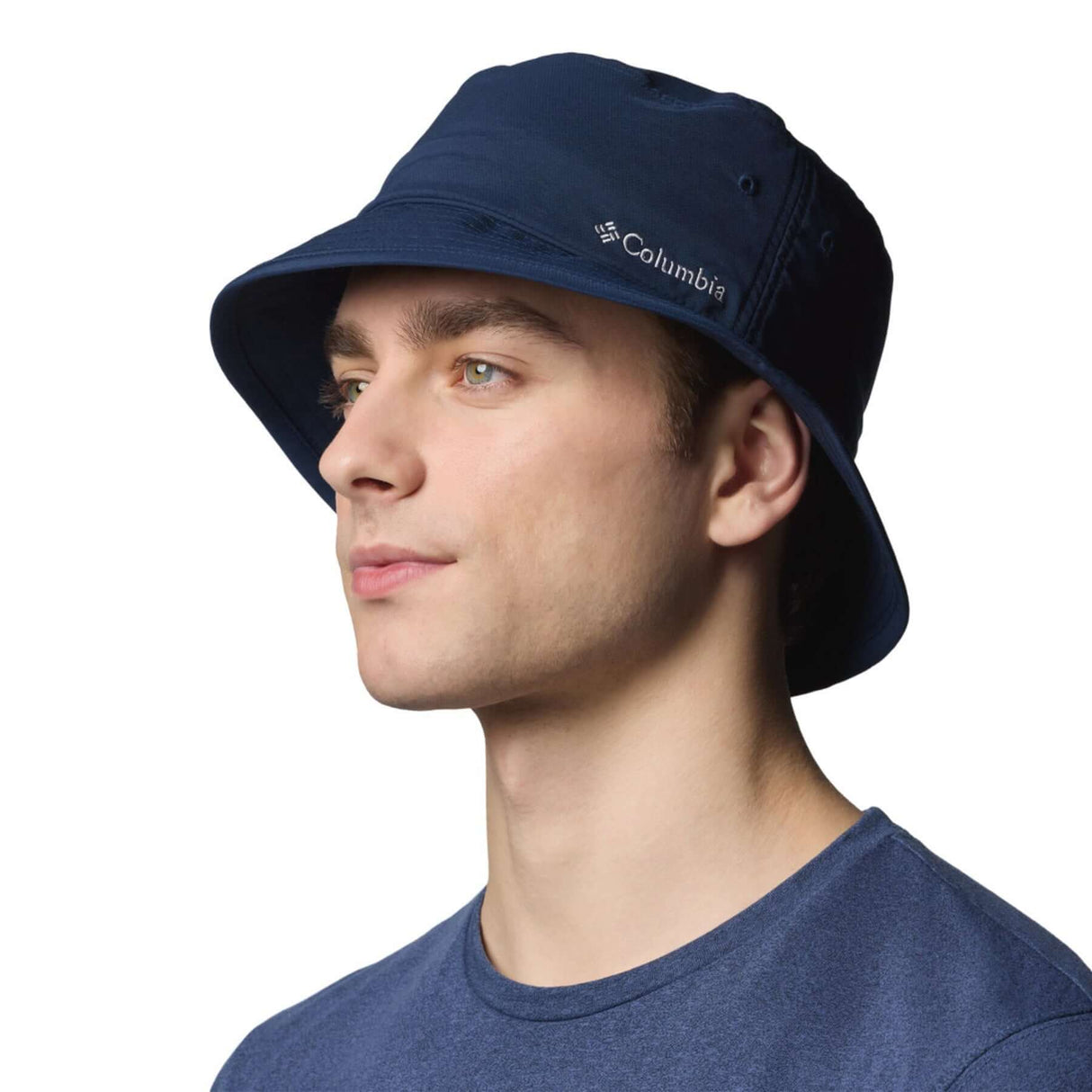 Columbia Pine Mountain II Bucket Hat Collegiate Navy / Small/Medium-Collegiate Navy / Large/X-Large-Pink Sand / Small/Medium-Pink Sand / Large/X-Large - 53 Degrees North 