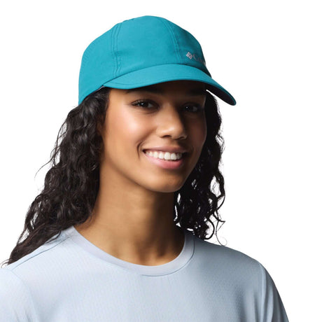 Columbia Silver Ridge IV Ball Cap Black-White-River Blue-Stone Green-Ripple Blue - 53 Degrees North 