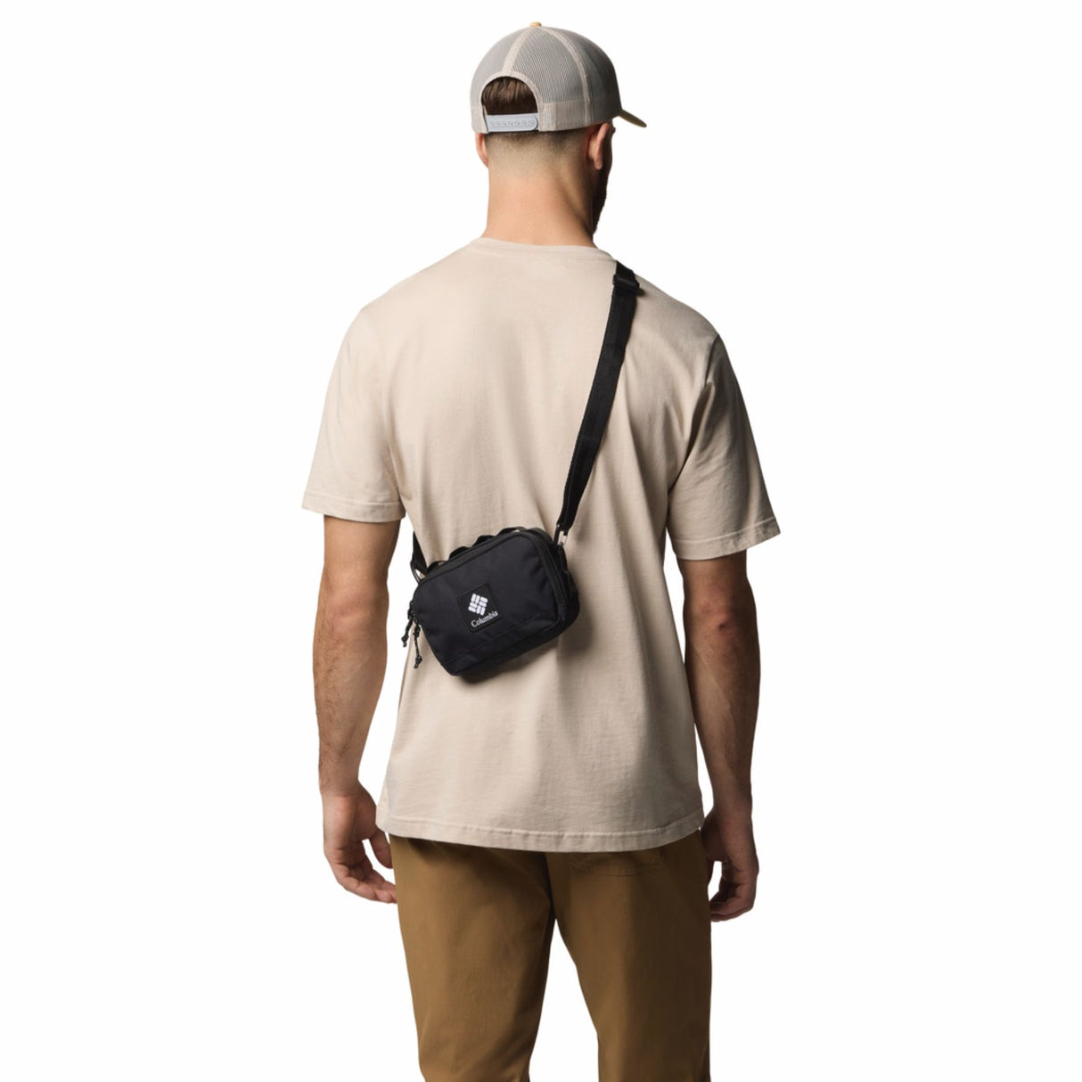Columbia Trail Traveler Crossbody Bag Black - 53 Degrees North