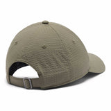 Columbia Wellzy Ball Cap Stone Green Seersucker/Mountains Graphic-Dark Mountain/Columbia Script - 53 Degrees North 