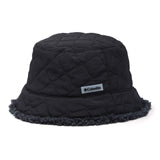 Columbia Winter Pass II Reversible Bucket Hat Black/Black / Small/Medium-Black/Black / Large/X-Large - 53 Degrees North 