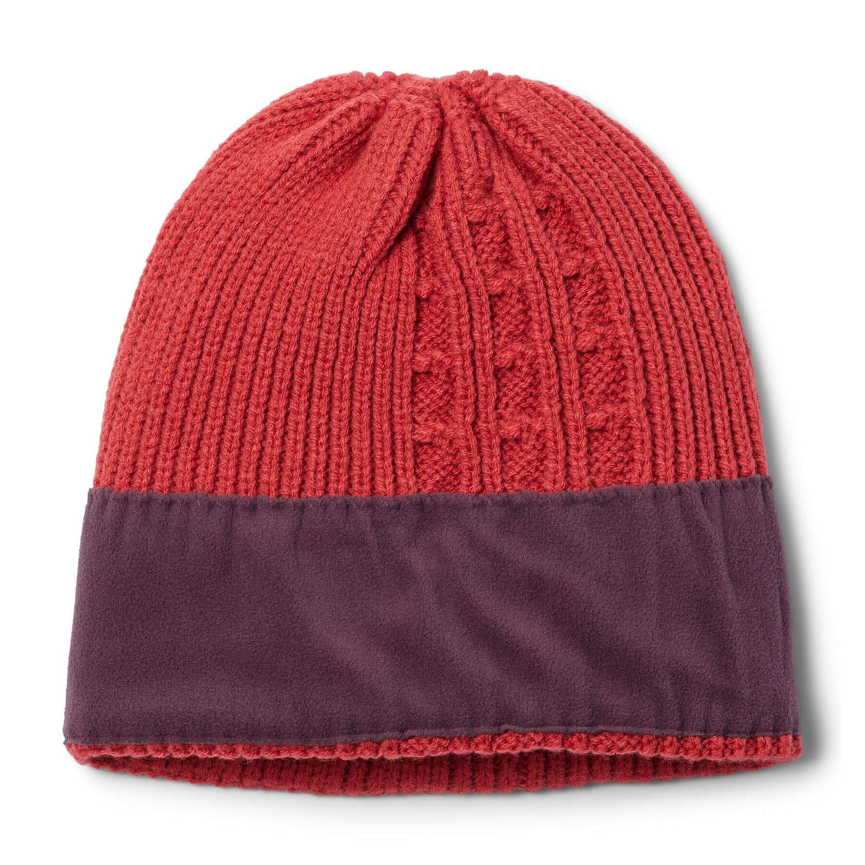 Columbia Women's Agate Pass Cable Knit Beanie Daredevil-Camel Brown - 53 Degrees North 