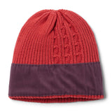 Columbia Women's Agate Pass Cable Knit Beanie Daredevil-Camel Brown - 53 Degrees North 