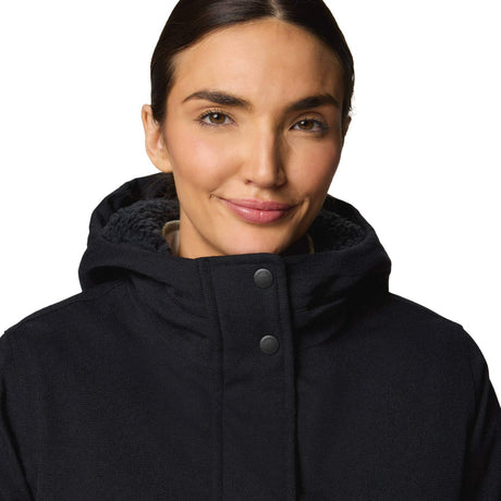 Columbia Women's Alameda Ridge Insulated Parka Black / X-Small-Black / Small-Black / Medium-Black / Large-Black / X-Large - 53 Degrees North 