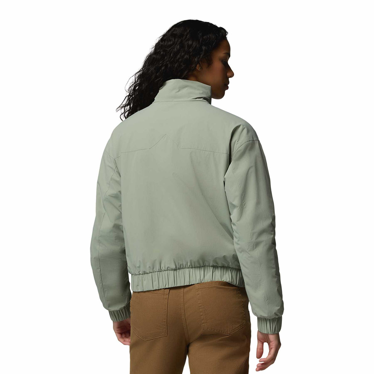 Columbia Women's Amazestretch Insulated Bomber Jacket Safari / X-Small-Safari / Small-Safari / Medium-Safari / Large-Safari / X-Large - 53 Degrees North 