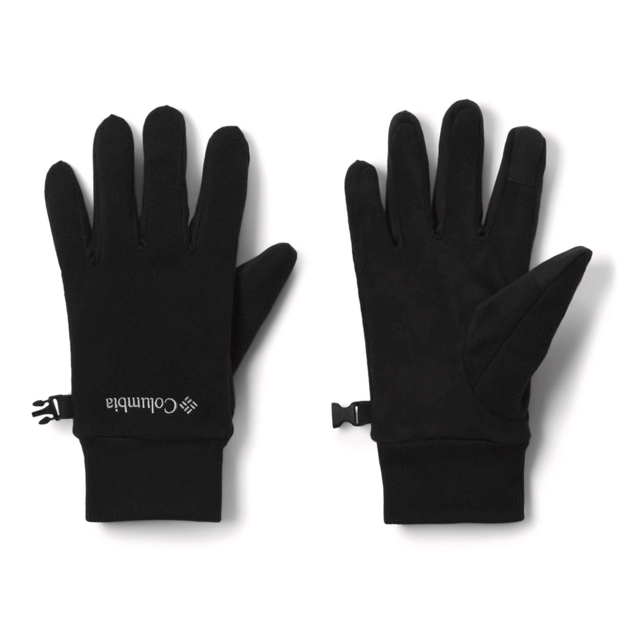 Columbia Women's Arctic Peak Fleece Gloves Black / X-Small-Black / Small-Black / Medium-Black / Large - 53 Degrees North 