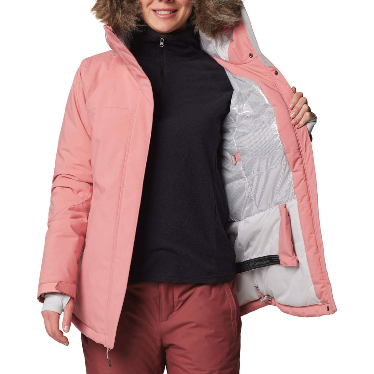 Columbia Women's Ava Alpine II Insulated Jacket Lavender Pearl/Shale Purple / X-Small-Lavender Pearl/Shale Purple / Small-Lavender Pearl/Shale Purple / Medium-Lavender Pearl/Shale Purple / Large-Lavender Pearl/Shale Purple / X-Large - 53 Degrees North 