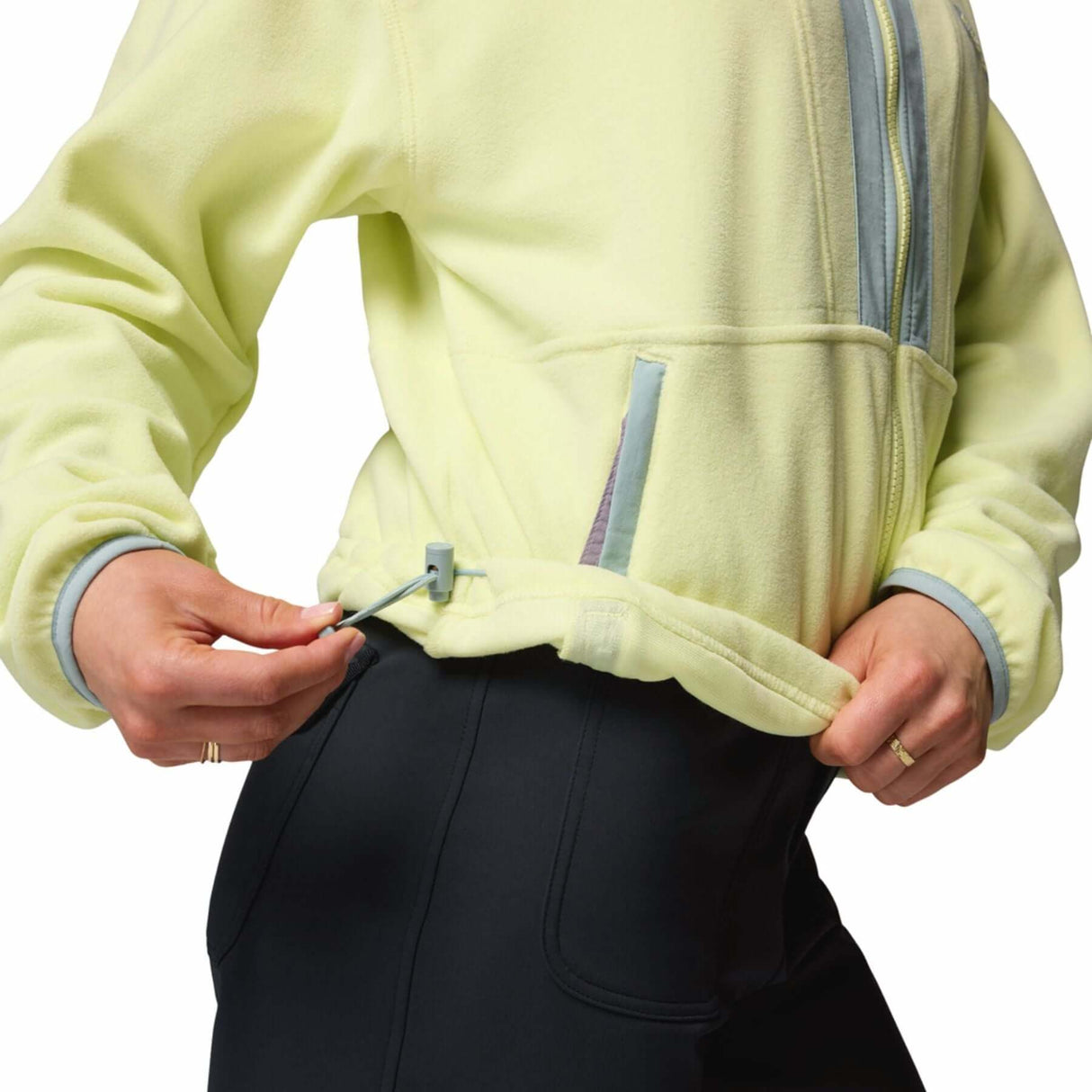 Columbia Women's Backbowl II Full Zip Fleece Citron Haze/Crushed Blue / X-Small-Citron Haze/Crushed Blue / Small-Citron Haze/Crushed Blue / Medium-Citron Haze/Crushed Blue / Large-Citron Haze/Crushed Blue / X-Large - 53 Degrees North 