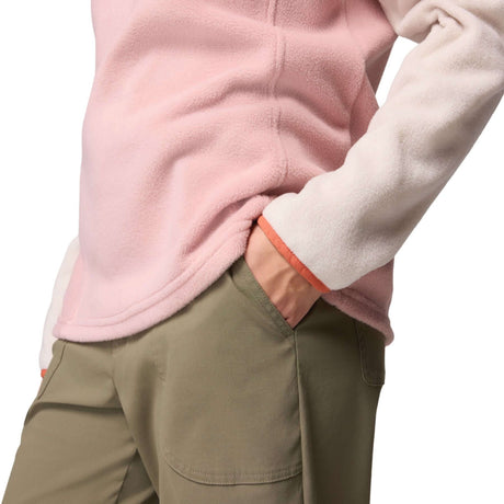 Columbia Women's Benton Springs 1/2 Snap Pullover Lavender Pearl/Share Purple/Shark / X-Small-Lavender Pearl/Share Purple/Shark / Small-Lavender Pearl/Share Purple/Shark / Medium-Lavender Pearl/Share Purple/Shark / Large-Lavender Pearl/Share Purple/Shark / X-Large - 53 Degrees North 