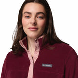 Columbia Women's Benton Springs 1/2 Snap Pullover Lavender Pearl/Share Purple/Shark / X-Small-Lavender Pearl/Share Purple/Shark / Small-Lavender Pearl/Share Purple/Shark / Medium-Lavender Pearl/Share Purple/Shark / Large-Lavender Pearl/Share Purple/Shark / X-Large - 53 Degrees North 