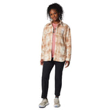 Columbia Women's Benton Springs Fleece Shirt Jacket Camel Brown Omblur / X-Small-Camel Brown Omblur / Small-Camel Brown Omblur / Medium-Camel Brown Omblur / Large-Camel Brown Omblur / X-Large - 53 Degrees North 