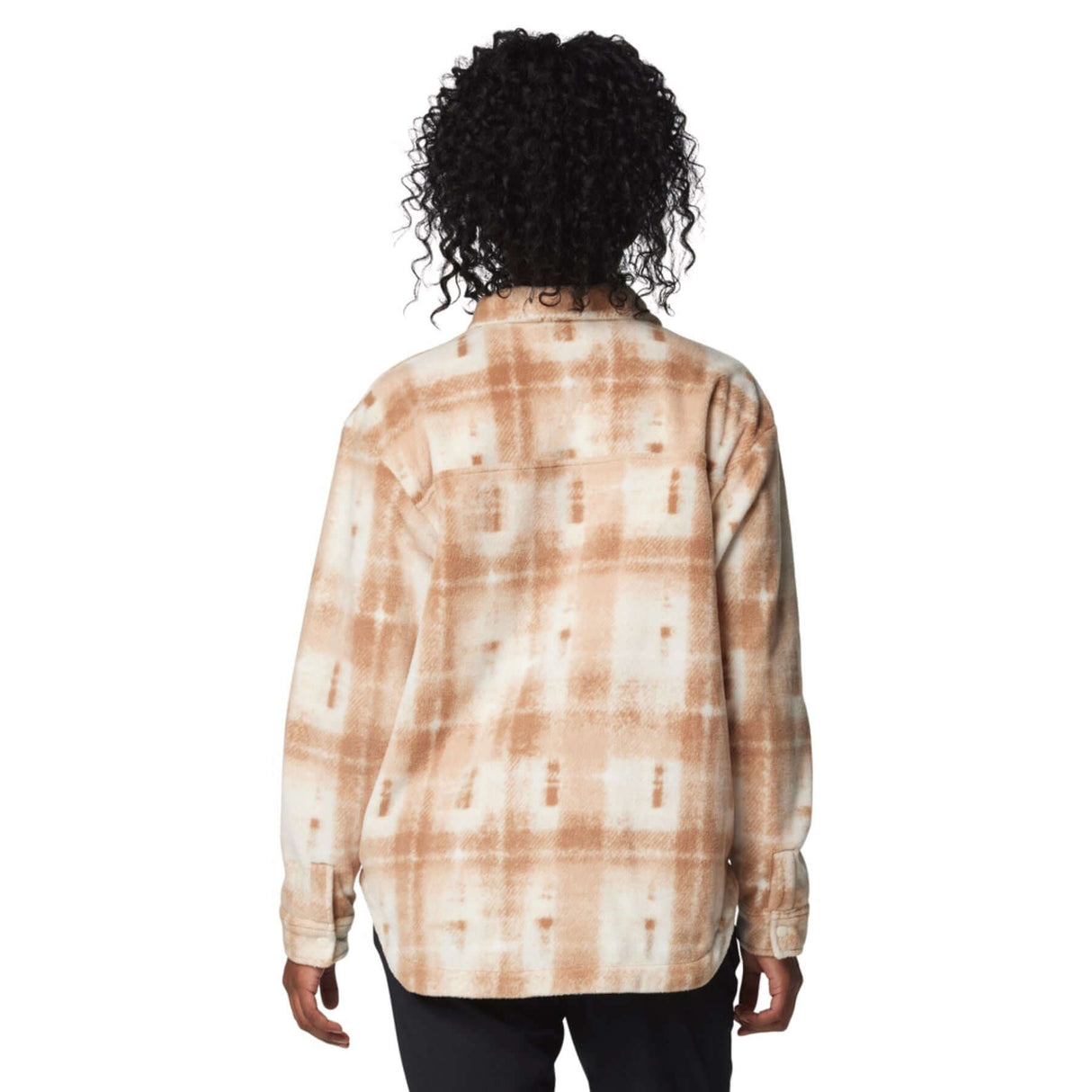 Columbia Women's Benton Springs Fleece Shirt Jacket Camel Brown Omblur / X-Small-Camel Brown Omblur / Small-Camel Brown Omblur / Medium-Camel Brown Omblur / Large-Camel Brown Omblur / X-Large - 53 Degrees North 