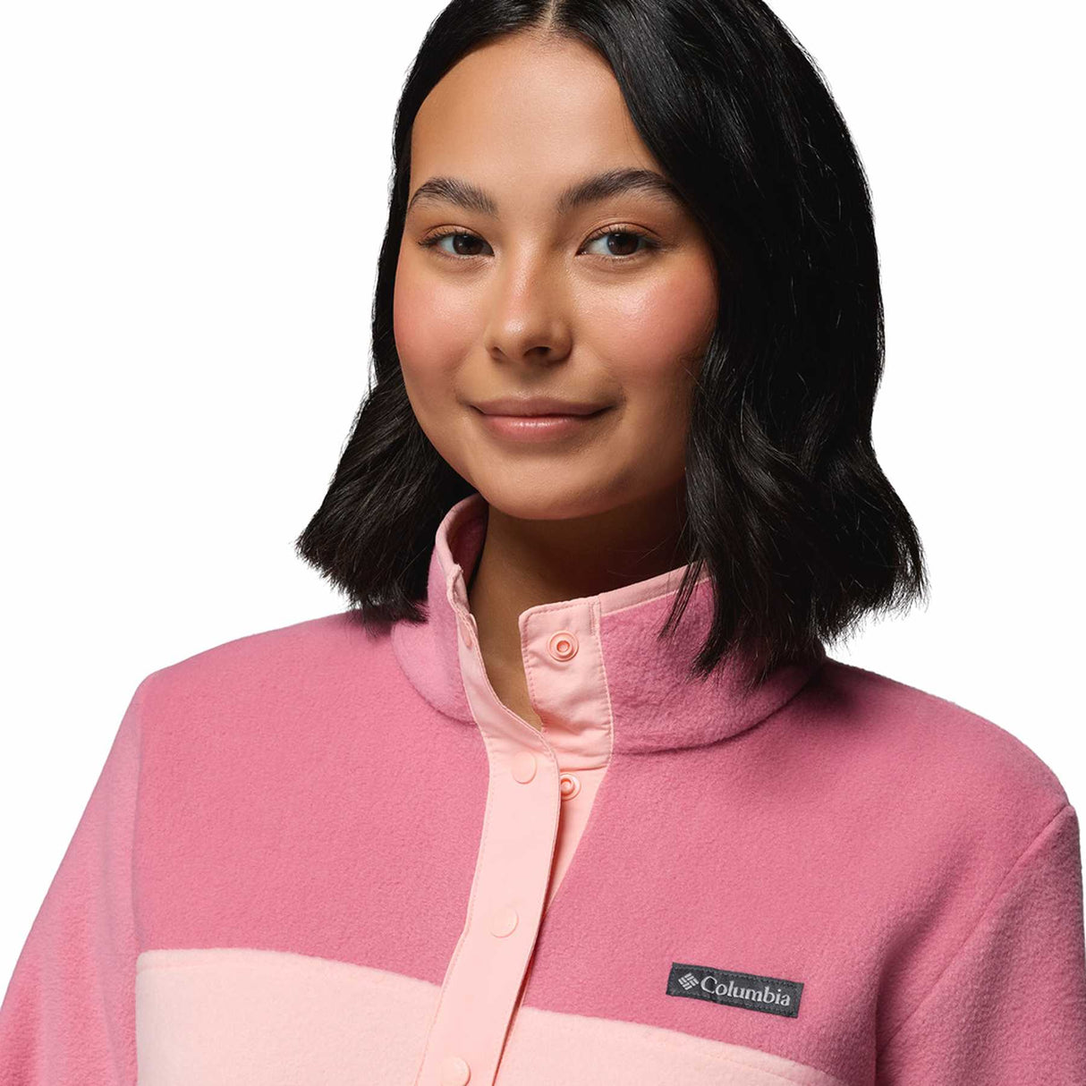 Columbia Women's Benton Springs Half Snap Pullover Lavender Pearl/Shale Purple / X-Small-Lavender Pearl/Shale Purple / Small-Lavender Pearl/Shale Purple / Medium-Lavender Pearl/Shale Purple / Large-Lavender Pearl/Shale Purple / X-Large - 53 Degrees North 