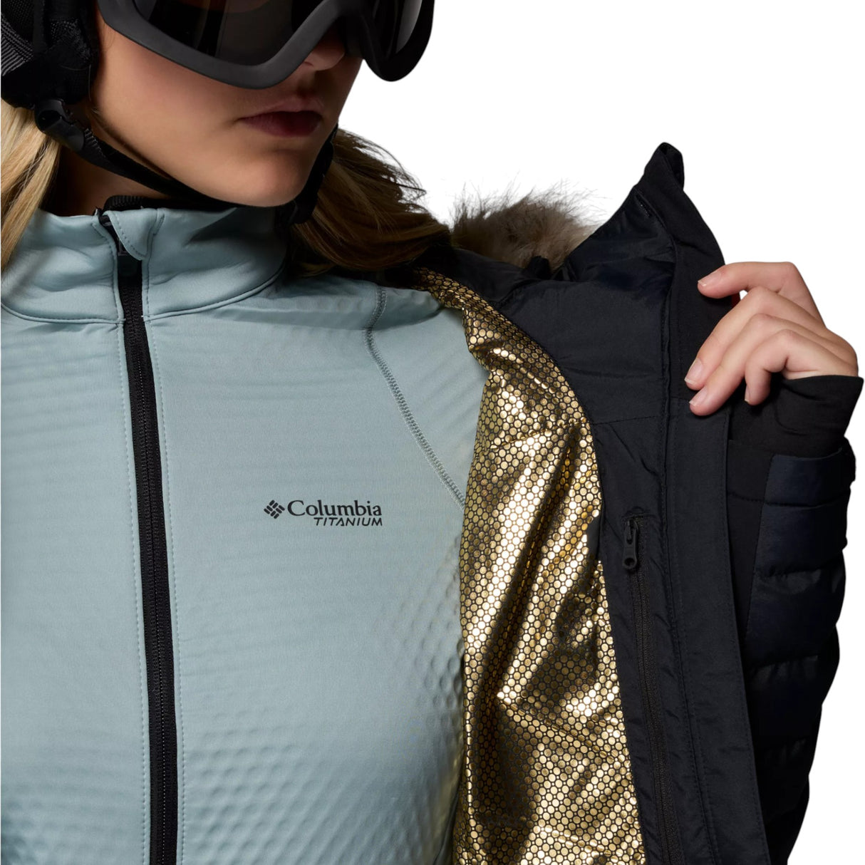 Columbia Women's Bird Mountain III Insulated Ski Jacket Black / X-Small-Black / Small-Black / Medium-Black / Large-Black / X-Large - 53 Degrees North 