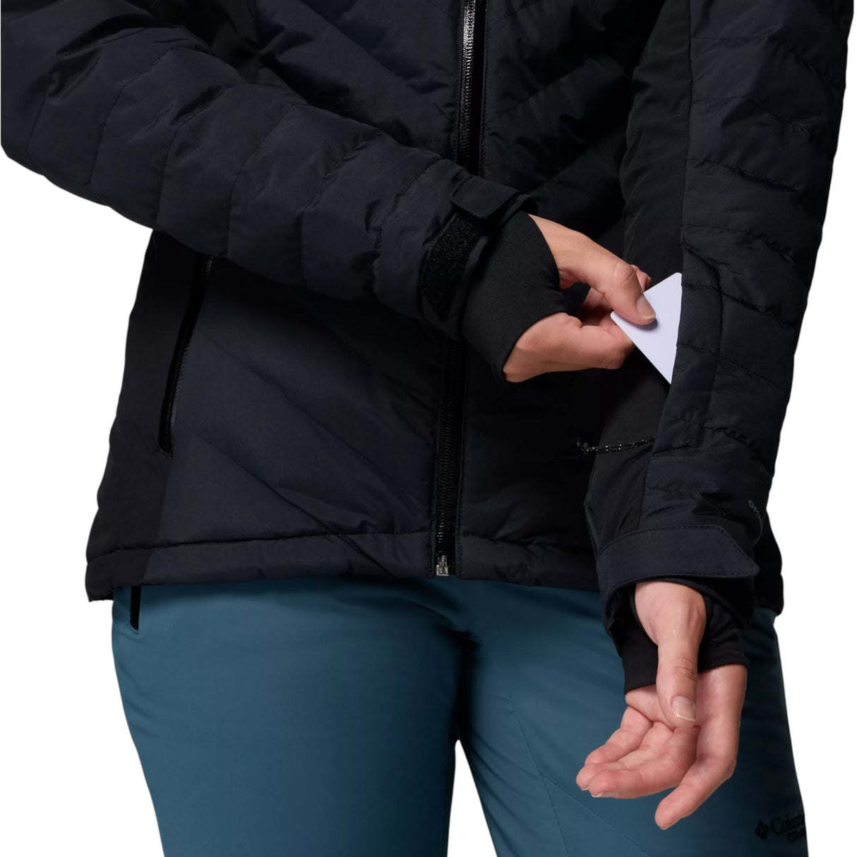 Columbia Women's Bird Mountain III Insulated Ski Jacket Black / X-Small-Black / Small-Black / Medium-Black / Large-Black / X-Large - 53 Degrees North 