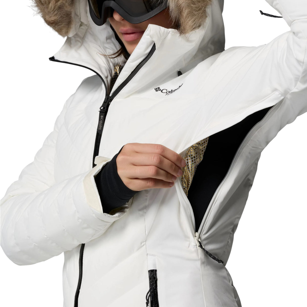 Columbia Women's Bird Mountain III Insulated Ski Jacket Black / X-Small-Black / Small-Black / Medium-Black / Large-Black / X-Large - 53 Degrees North 